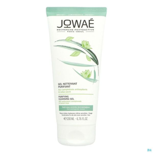 Jowae gel nettoyant purifiant    tube 200ml