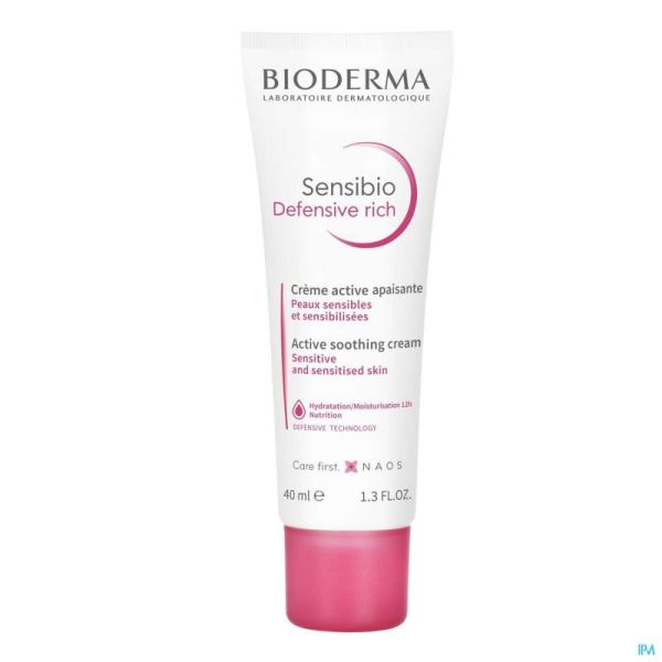 Bioderma sensibio defensive rich    40ml