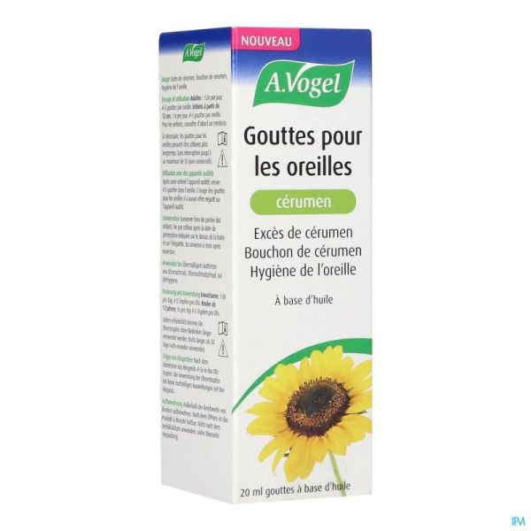 Vogel oreilles cerumen gouttes 20ml