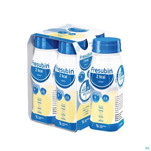 Fresubin 2kcal drink vanille    fl 4x200ml