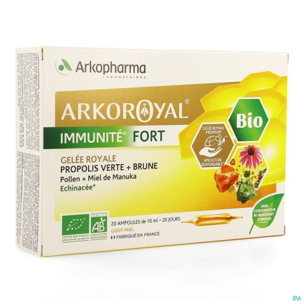 Arkoroyal immunite fort bio    amp 20x10ml