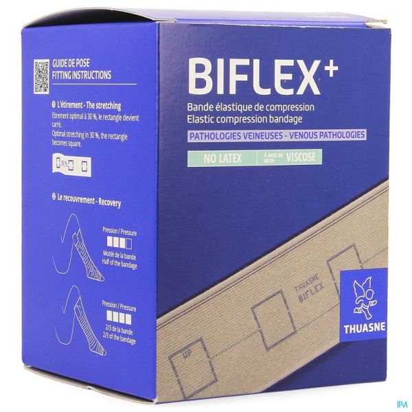 Thuasne biflex 17+ forte etalonnee beige 10cmx4m
