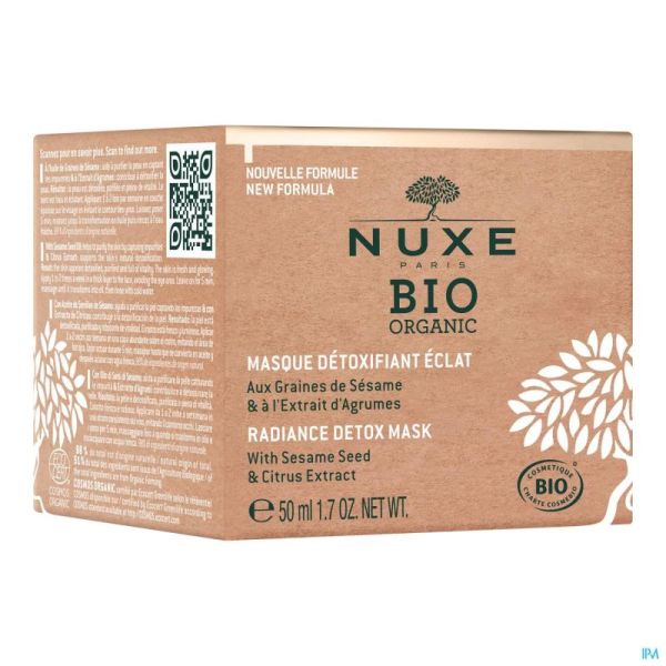 Nuxe bio masque detox 50ml