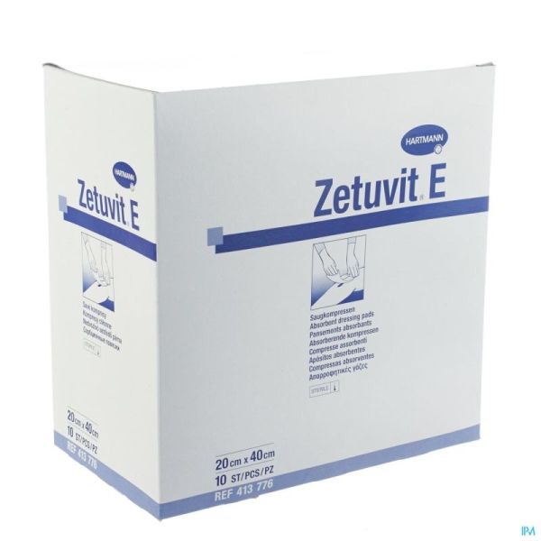 Zetuvit e hartm ster    20x40cm 10 4137762