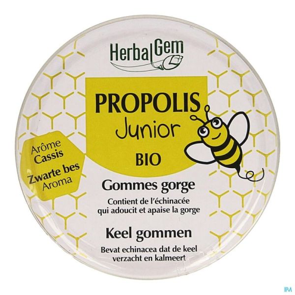 Herbalgem propolis junior    bio gommes 45g