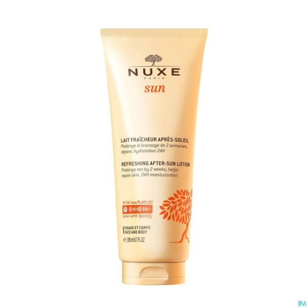 Nuxe sun lait fraicheur apres soleil 200ml nf