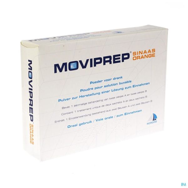 Moviprep orange 4 2 x 2 sachets