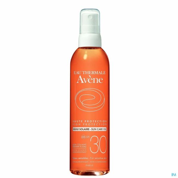 Avene Sol Spf30 Huile Sol 200ml