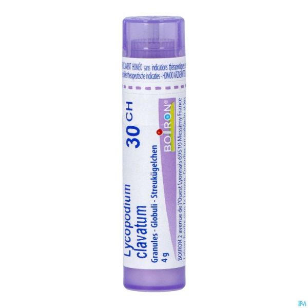 Lycopodium Clavatum 30ch Gr 4g Boiron