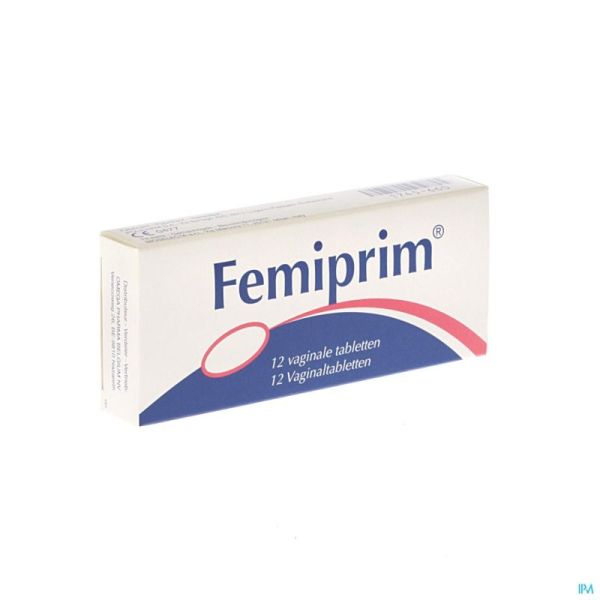 Femiprim comp vaginaux 12x250mg