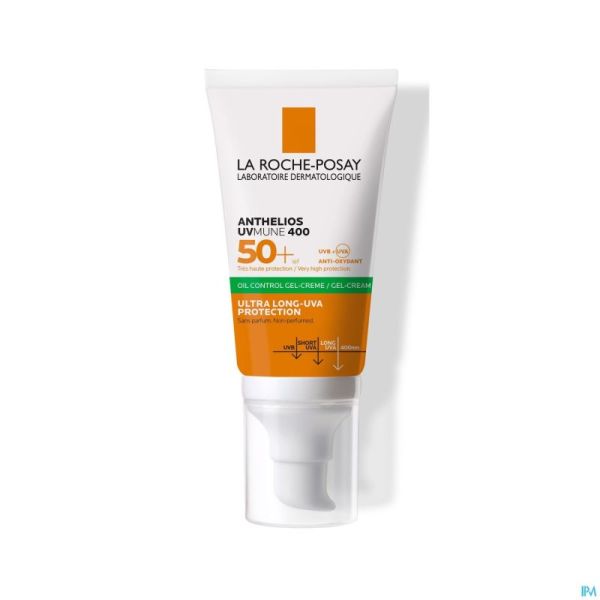 Lrp Anthelios Dry Touch Gel Uvmune 50+ S/parf.50ml