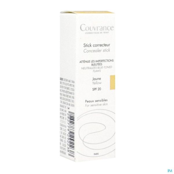 Avene couvrance stick correcteur jaune