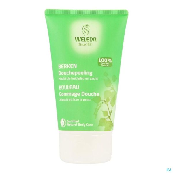 Weleda gommage douche au bouleau tube 150ml