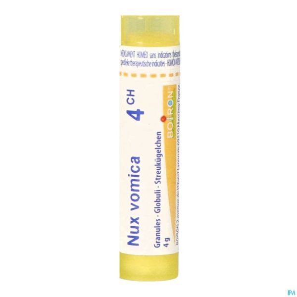 Nux Vomica 4ch Gr 4g Boiron