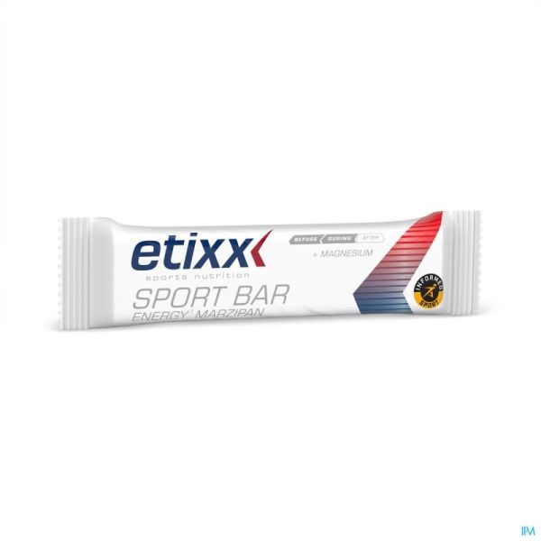 Etixx energy marzipan sport bar 50g