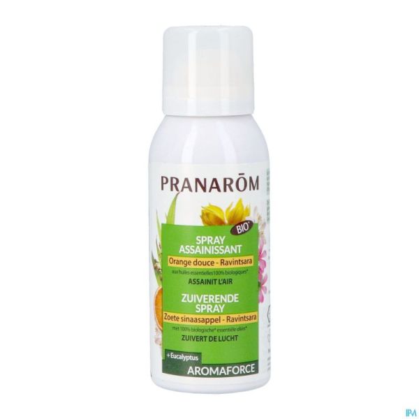 Pranarom aromaforce spray assainis orange bio 75ml
