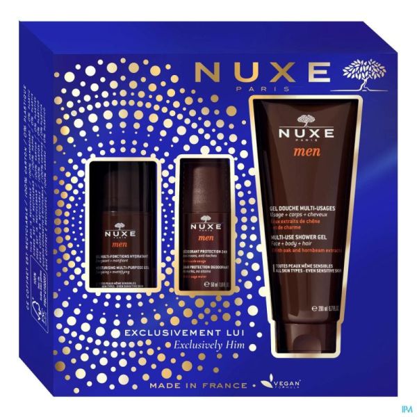 Nuxe men coffret noel 3 prod.