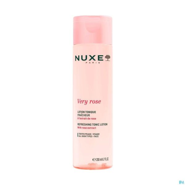 Nuxe very rose lotion tonique fraicheur 200ml nf