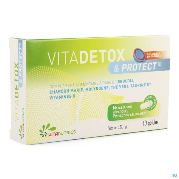 Vitadetox + protect    caps 40