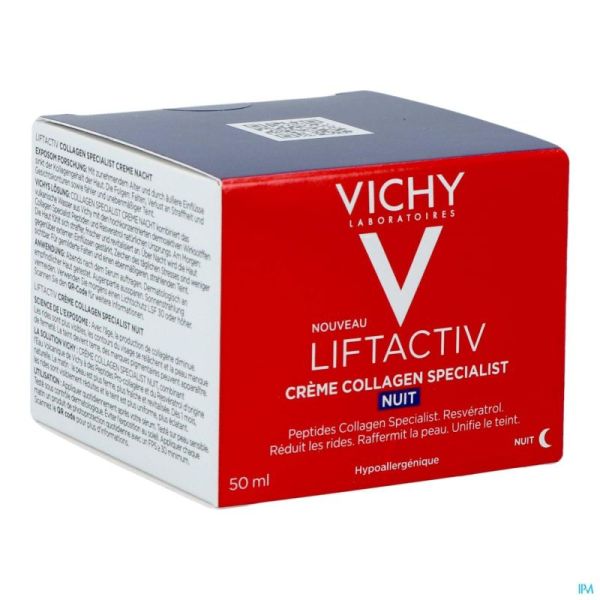 Vichy Liftactiv Collagen Specialist Nuit 50ml Nf