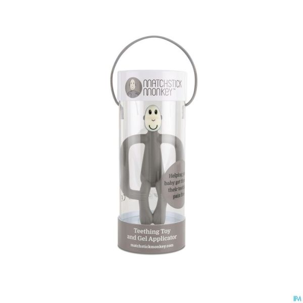 Matchstick monkey anneau gris