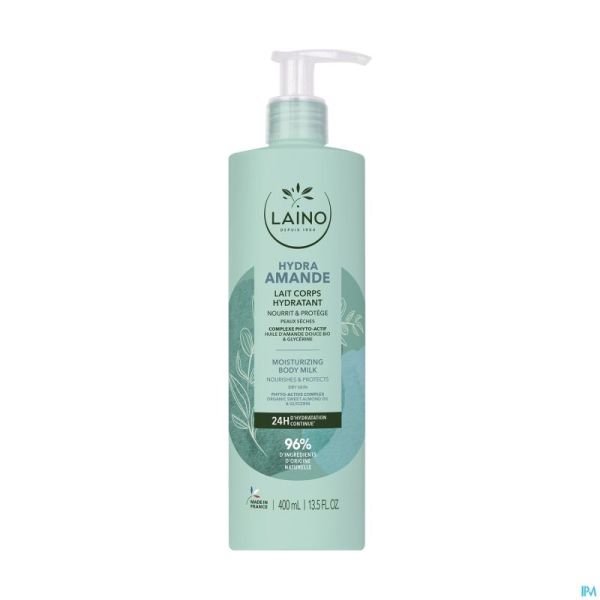 Laino Lait Hydratant Amande Douce Fl 400ml