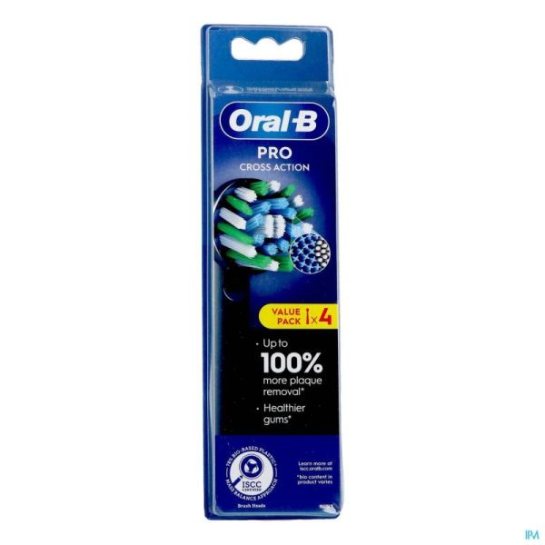 Oral-b Refill Crossaion Black Xf 4