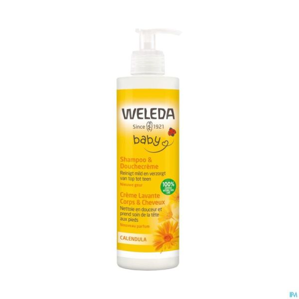 Weleda calendula shampooing & creme douche 400ml