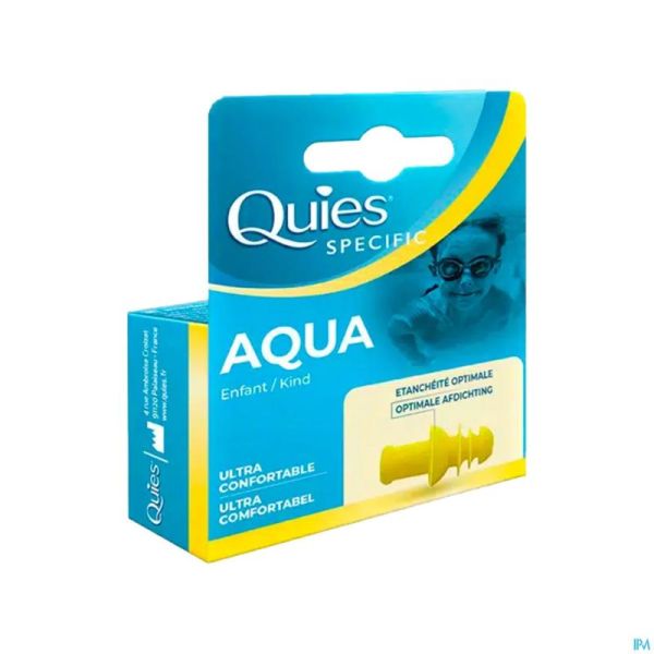 Quies protection auditive specific aqua enfant
