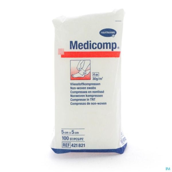 Medicomp cp n/st 4pl    5x  5cm  100 4218217