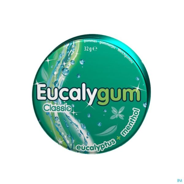 Eucalygum   gomme pectorale a sucer avec sucre 40g