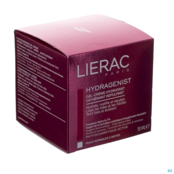 Lierac hydragenist gel-creme pn-m pot 50ml