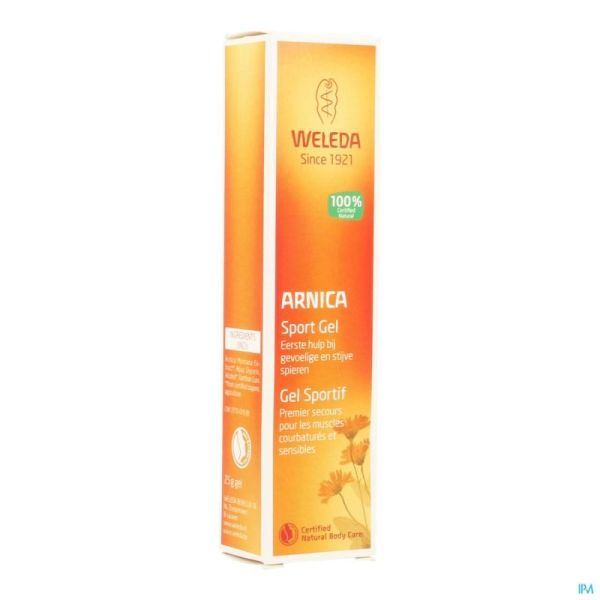 Weleda arnica gel sportif  tube 25g