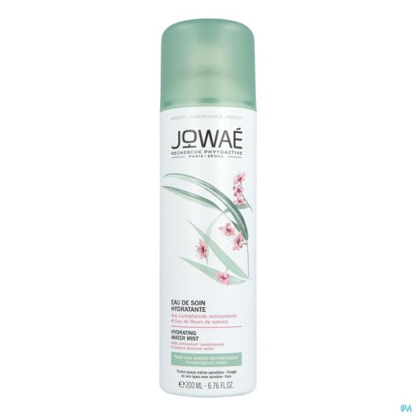 Jowae eau soin hydratante    spray 200ml