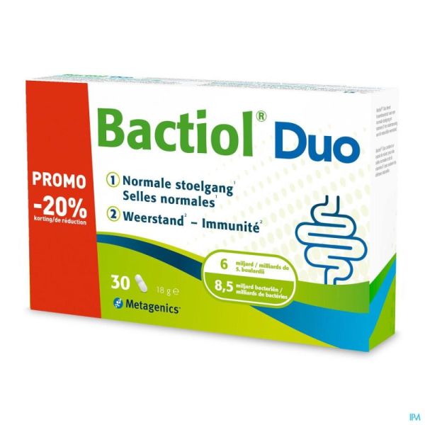 Bactiol duo caps 30    promo -20%