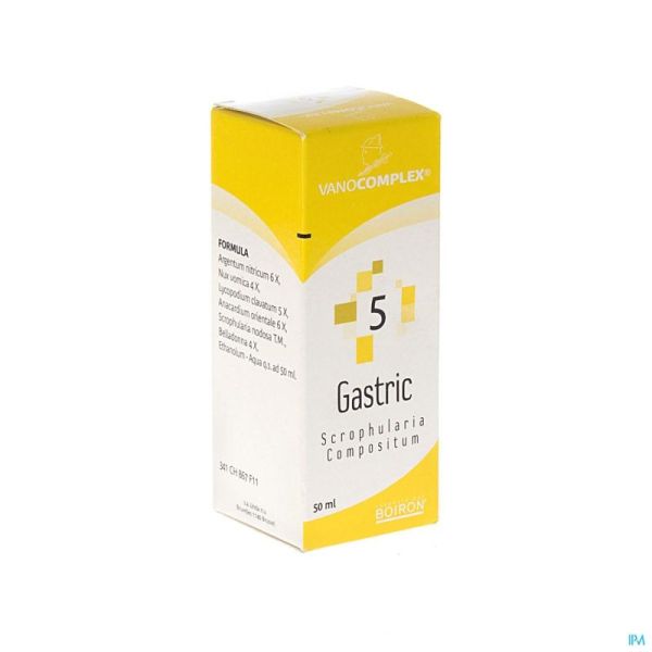 Vanocomplex n 5 gastric    gutt 50ml unda