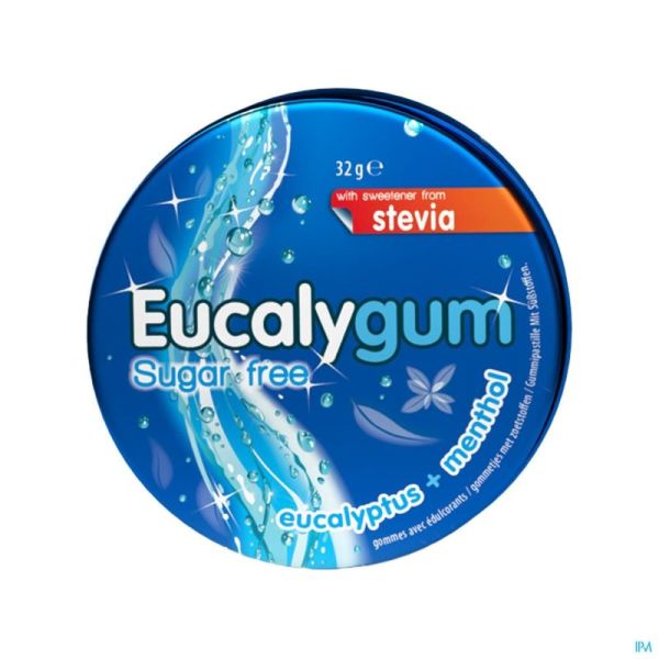 Eucalygum   gomme pectorale a sucer sans sucre 40g
