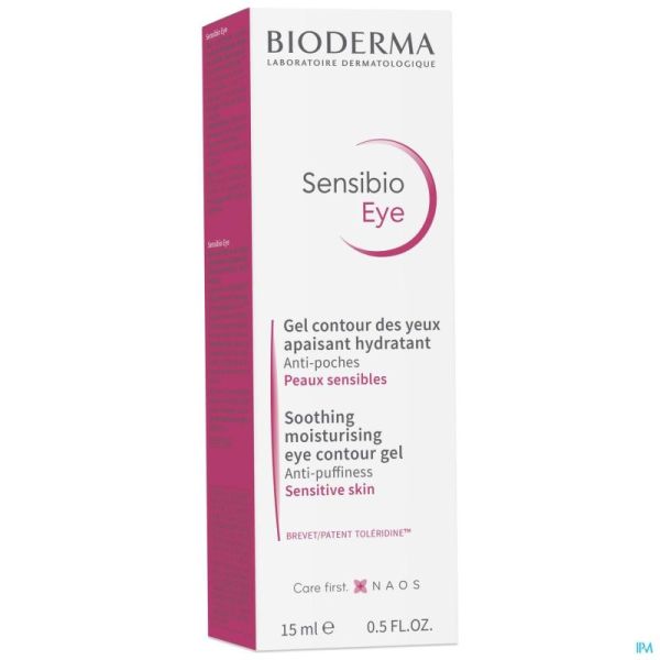 Bioderma sensibio gel contour yeux sensibles  15ml