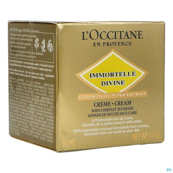 L'occitane immortelle creme divine    50ml