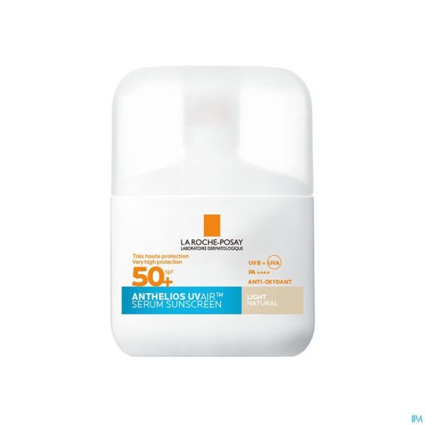 Lrp Anthelios Uvair Serum Solaire Teinte Light50ml