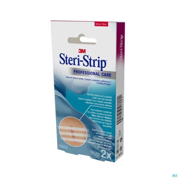 Steri-strip suture cutan. st 6x 75mm  2x 5 1541p-2