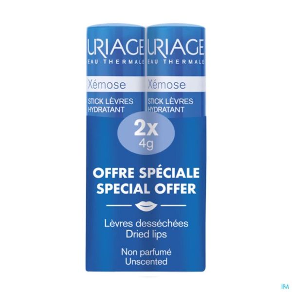Uriage xemose stick levres    2x4g