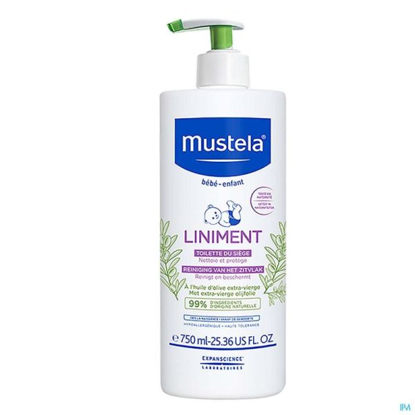 Mustela bb liniment    pompe 750ml