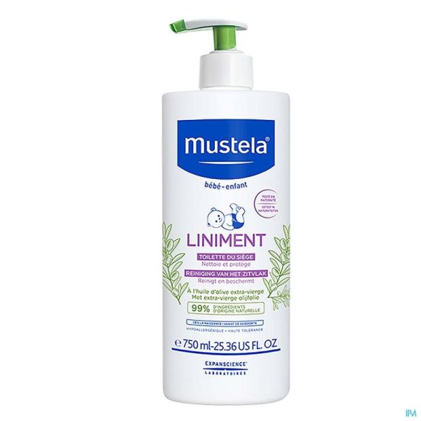 Mustela bb liniment    pompe 750ml