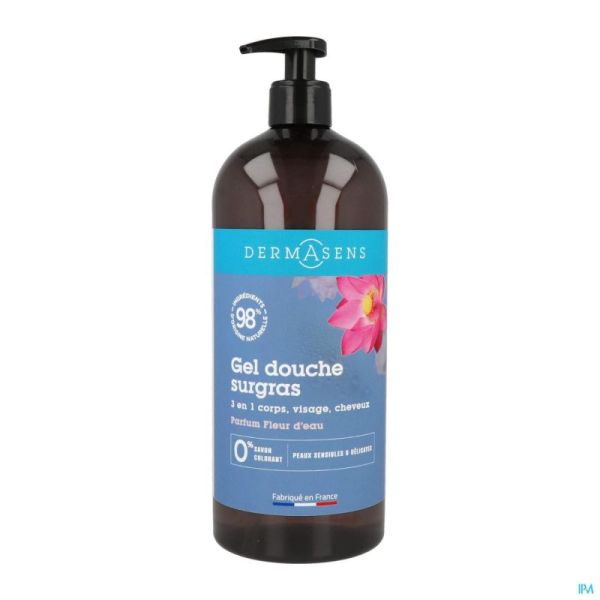 Marque V Dermasens Gel Dche Surgr.3en1 Fleur Eau1l