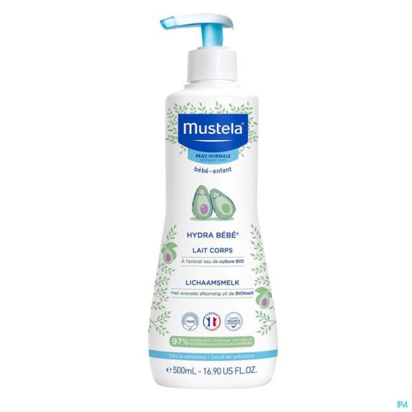 Mustela pn hydra bb lait corps 500ml