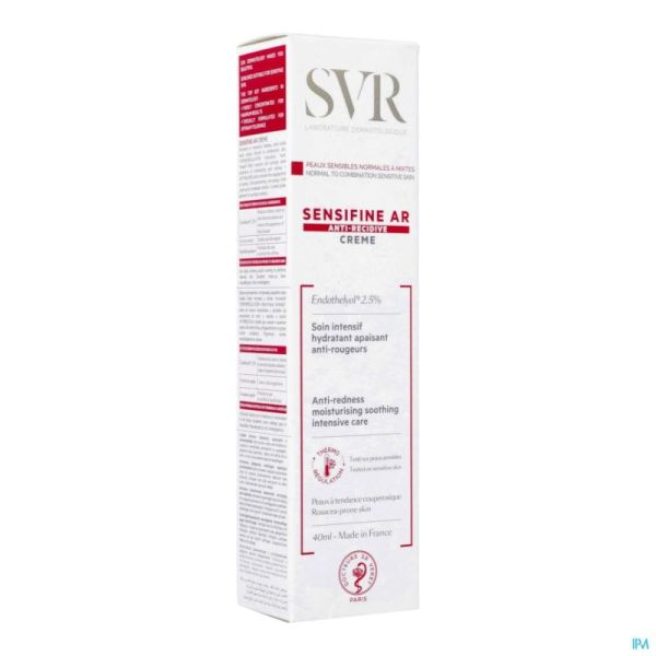 Sensifine creme a/rougeur 40ml