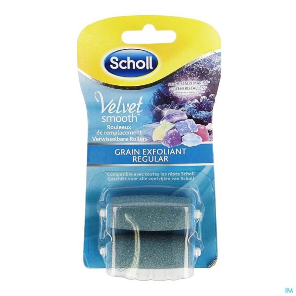 Scholl velvet smooth tm rechar.regul.marin mineral