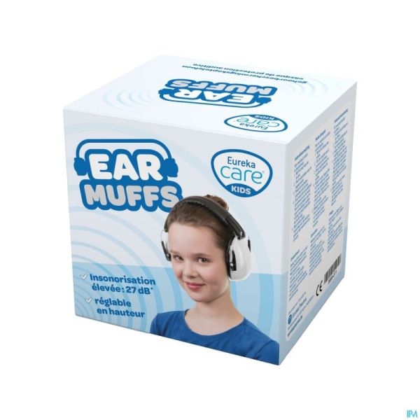 Eureka Care Casque Protection Auditive 3-12a Blanc