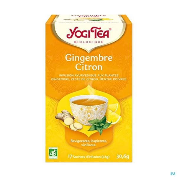 Yogi the gingembre citron bio    sach 17